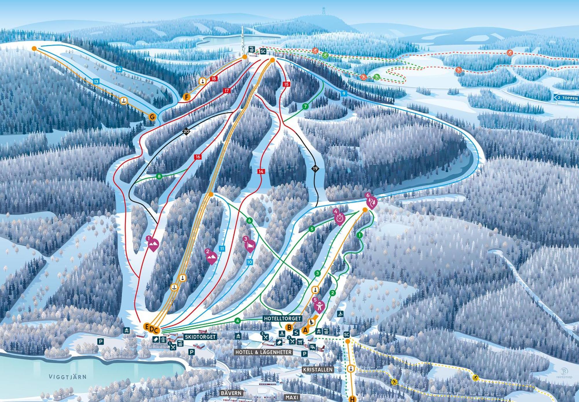 Hassela Ski Resort 外观 照片